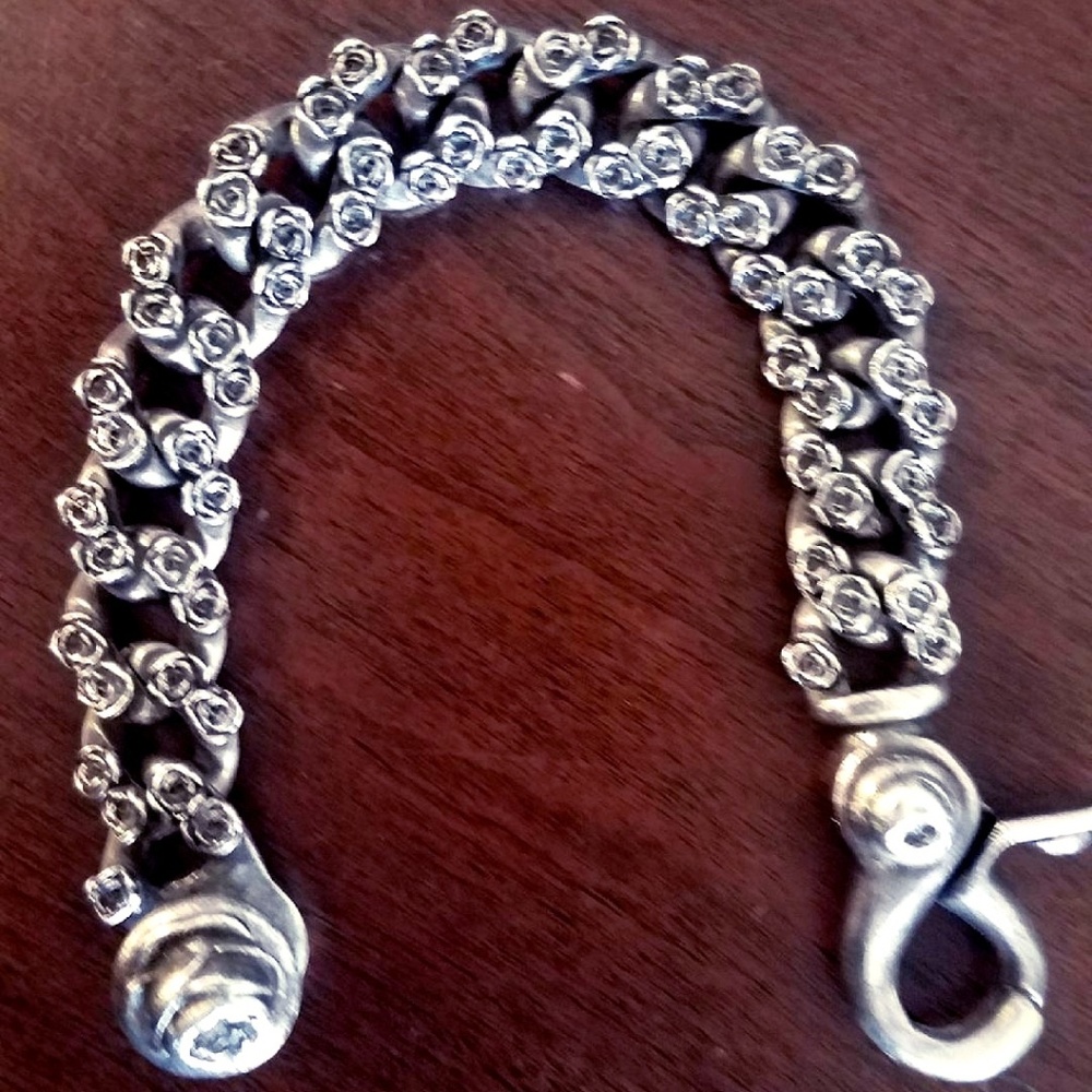 Melrose Artist 925 Silver Custom Men's Bracelet